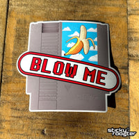 Load image into Gallery viewer, Blow Me retro sticker - StickyRooster
