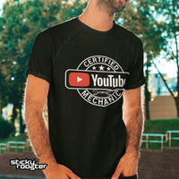 Load image into Gallery viewer, Certified YouTube Mechanic shirt - StickyRooster
