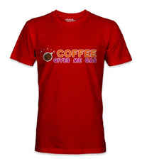 Load image into Gallery viewer, Coffee Gives Me Gas shirt - StickyRooster
