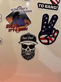 Load image into Gallery viewer, Cool Dad sticker - StickyRooster
