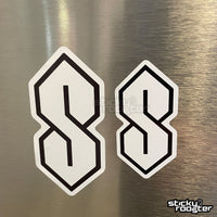 Load image into Gallery viewer, Cool S Sticker - StickyRooster
