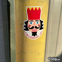 Load image into Gallery viewer, Crushing It sticker - StickyRooster
