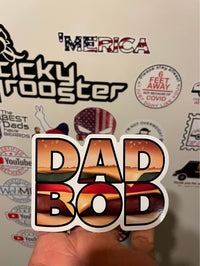 Load image into Gallery viewer, Dad Bod sticker - StickyRooster
