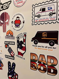 Load image into Gallery viewer, Dad Bod sticker - StickyRooster
