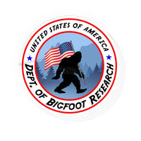 Load image into Gallery viewer, Dept of Bigfoot Research sticker - StickyRooster
