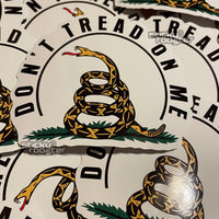 Load image into Gallery viewer, Don&#39;t Tread On Me sticker - StickyRooster
