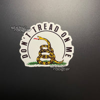Load image into Gallery viewer, Don&#39;t Tread On Me sticker - StickyRooster
