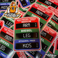 Load image into Gallery viewer, Gas Prices sticker - StickyRooster
