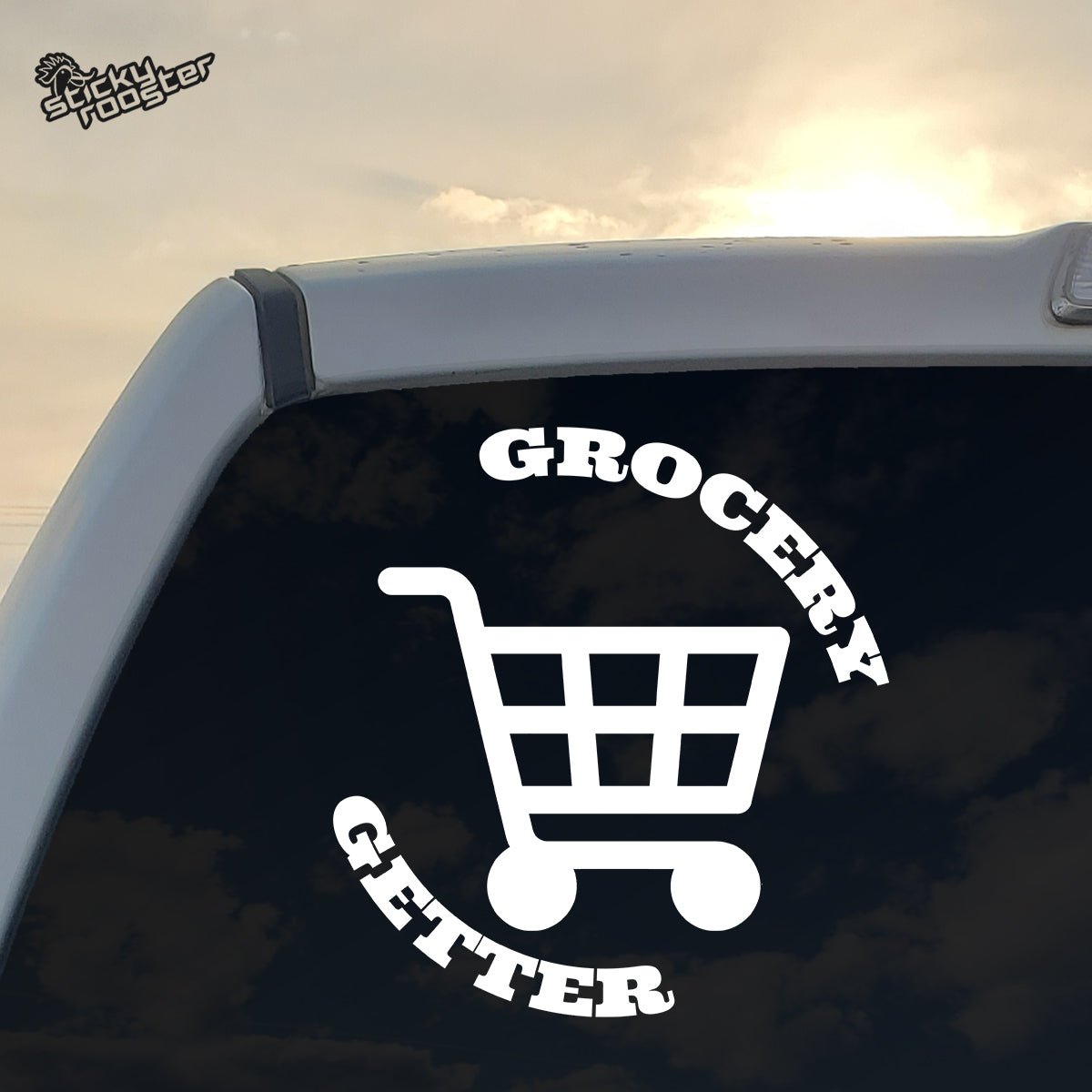 Grocery getter decal - StickyRooster