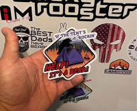 Load image into Gallery viewer, If the tent&#39;s a rockin&#39; sticker - StickyRooster
