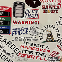Load image into Gallery viewer, It&#39;s not a hangover, it&#39;s the beer flu sticker - StickyRooster
