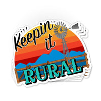 Load image into Gallery viewer, Keepin it Rural sticker - StickyRooster
