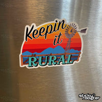 Load image into Gallery viewer, Keepin it Rural sticker - StickyRooster
