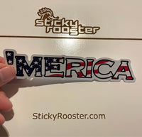 Load image into Gallery viewer, &#39;Merica sticker - StickyRooster
