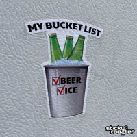 Load image into Gallery viewer, My Bucket List Sticker - StickyRooster
