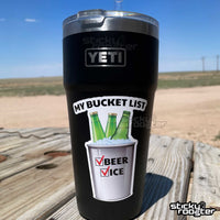 Load image into Gallery viewer, My Bucket List Sticker - StickyRooster
