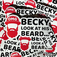 Load image into Gallery viewer, OMG Becky, Look At His Beard sticker - StickyRooster
