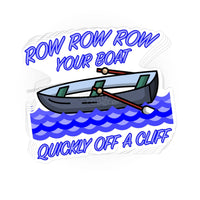 Load image into Gallery viewer, Row Row Row Your Boat sticker - StickyRooster
