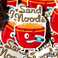 Load image into Gallery viewer, Send Noods sticker - StickyRooster
