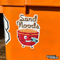 Load image into Gallery viewer, Send Noods sticker - StickyRooster
