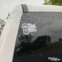 Load image into Gallery viewer, The Best Dads have Beards sticker - StickyRooster
