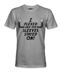 Load image into Gallery viewer, The Sleeves Stayed On! shirt - StickyRooster
