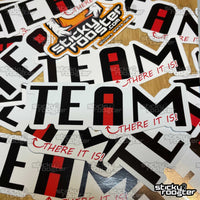 Load image into Gallery viewer, There&#39;s no I in team sticker - StickyRooster
