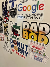 Load image into Gallery viewer, Warning! Beer Cooler sticker - StickyRooster
