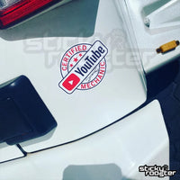 Load image into Gallery viewer, YouTube Mechanic sticker - StickyRooster
